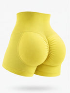 High-Waisted Scrunch Workout Shorts