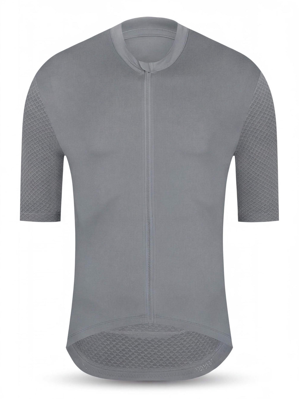 Short-Sleeve Cycling Jersey with Full-Length Front Zipper