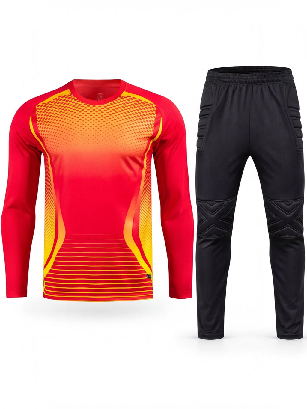 Padded Soccer Goalkeeper Jersey & Pants Set