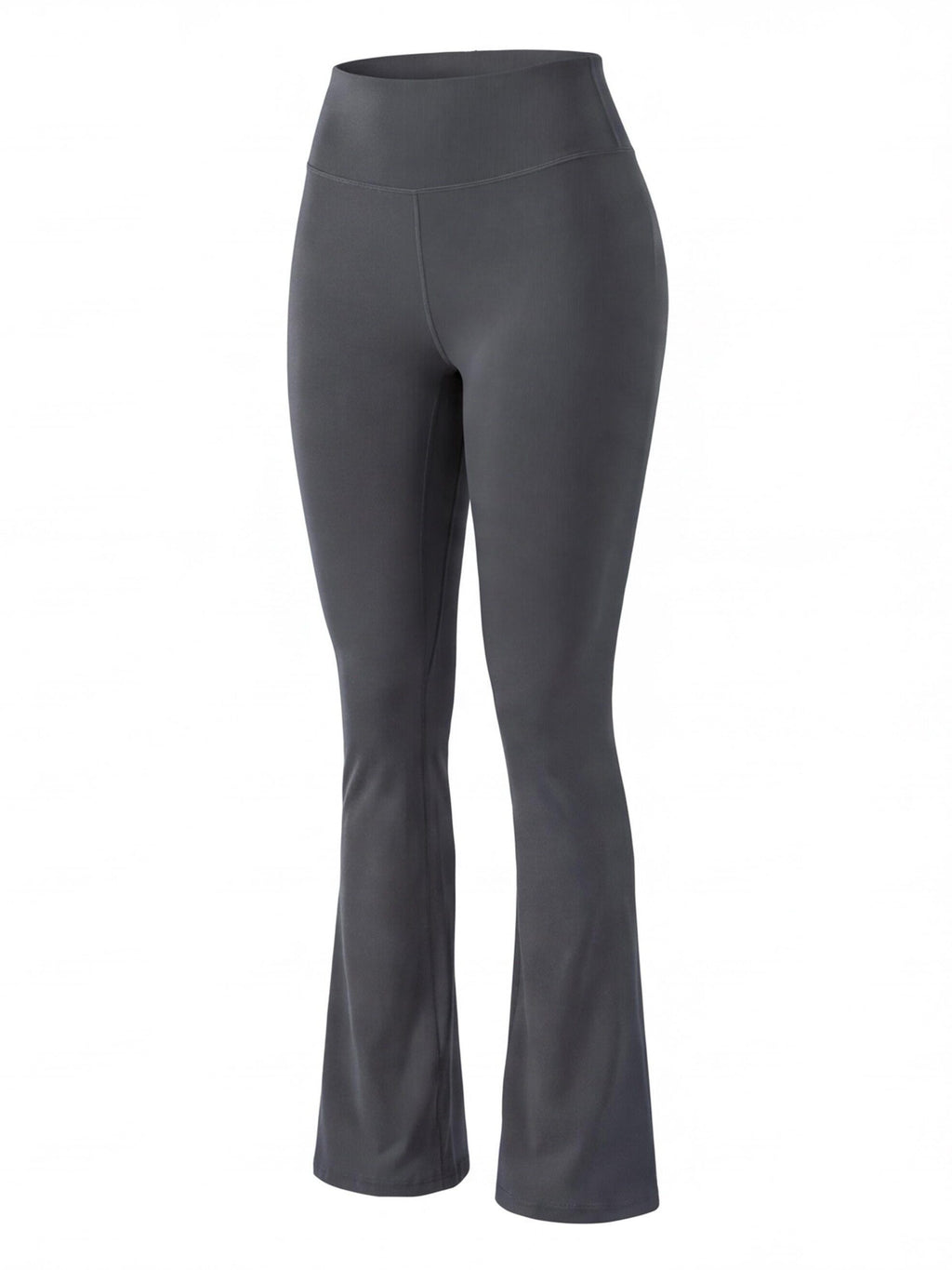 High-Waisted Flared Workout Leggings