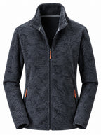 Lightweight Full-Zip Hiking Jacket with Zippered Pockets