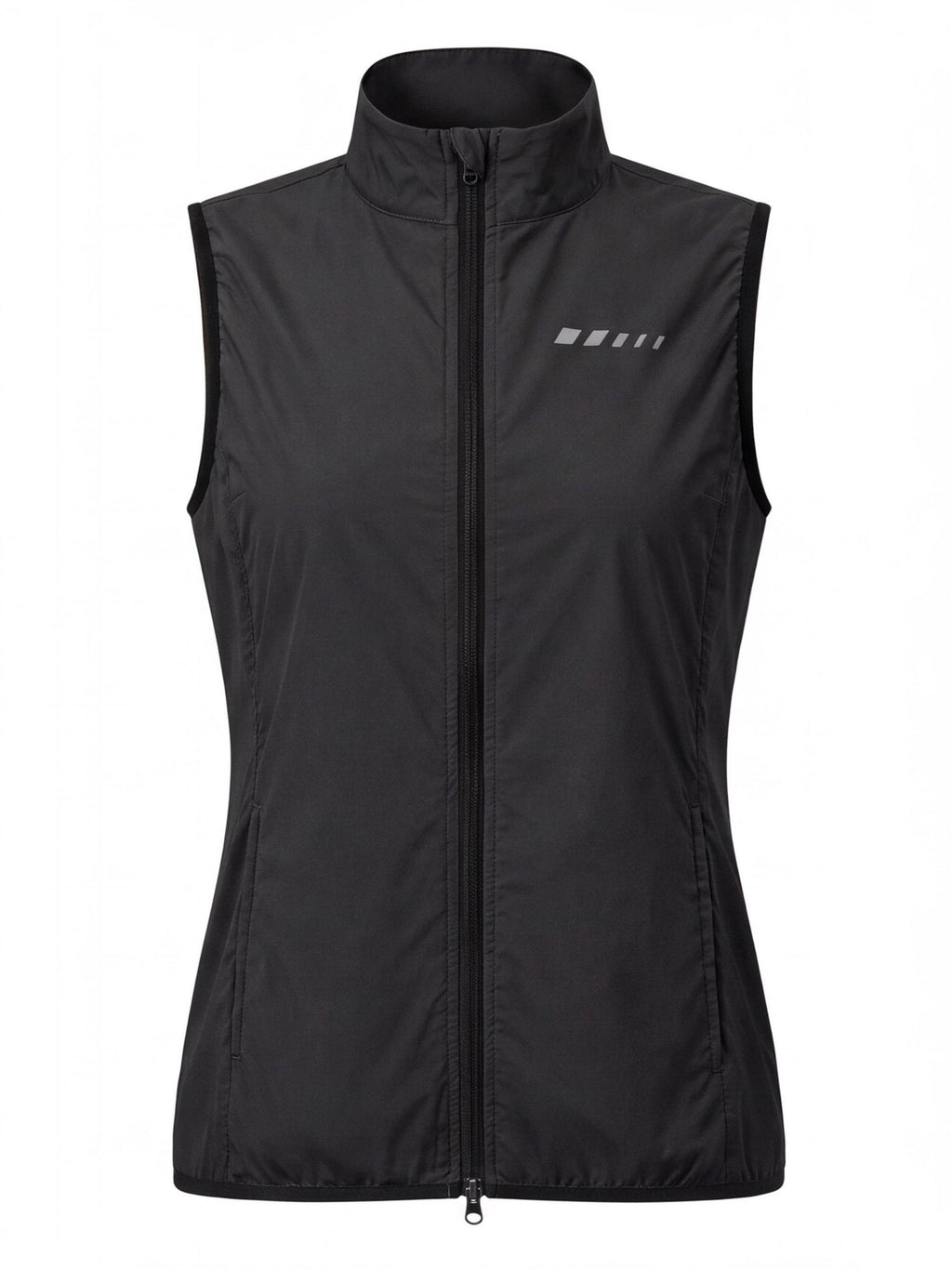 Women's Mesh-Back Cycling Wind Vest with Rear Pocket