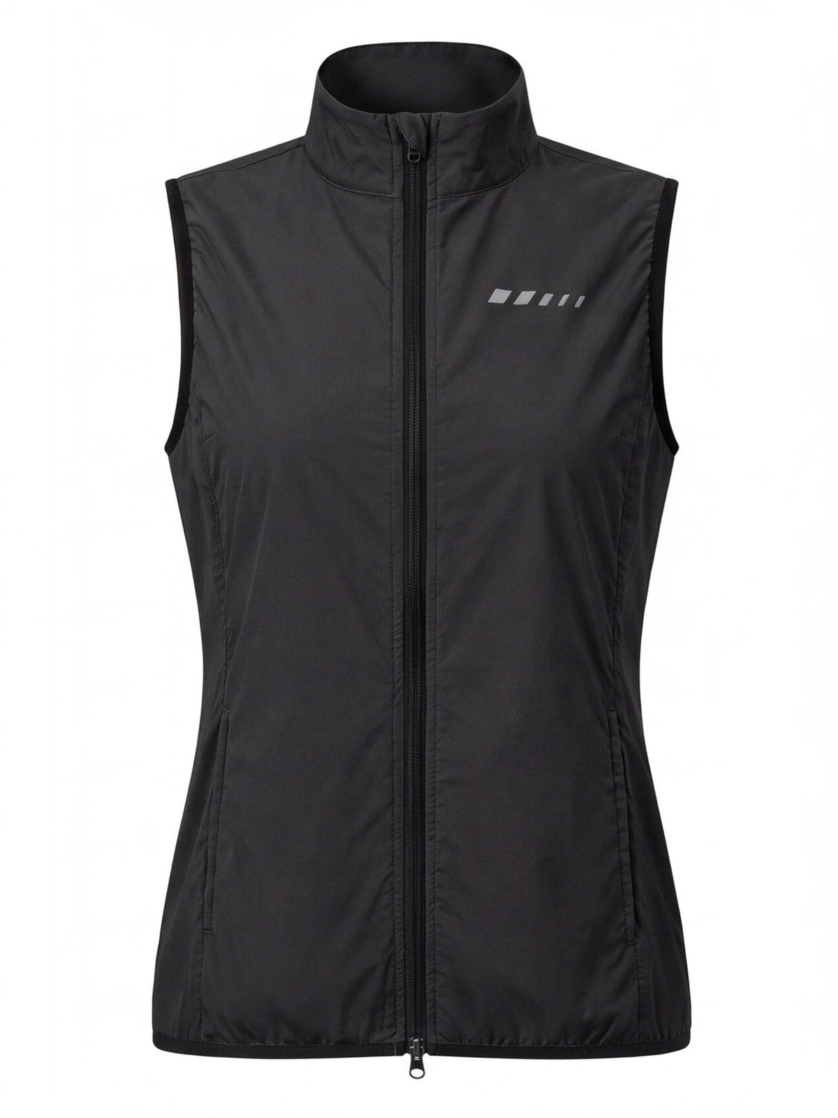 Women's Mesh-Back Cycling Wind Vest with Rear Pocket