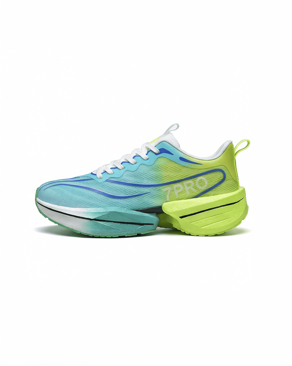 Lightweight Lace-Up Running Shoes with Cushioned Midsole