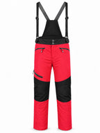 Insulated Snow Pants with Detachable Suspenders