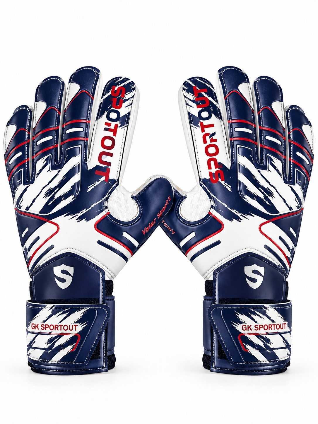 Finger-Save Soccer Goalkeeper Gloves