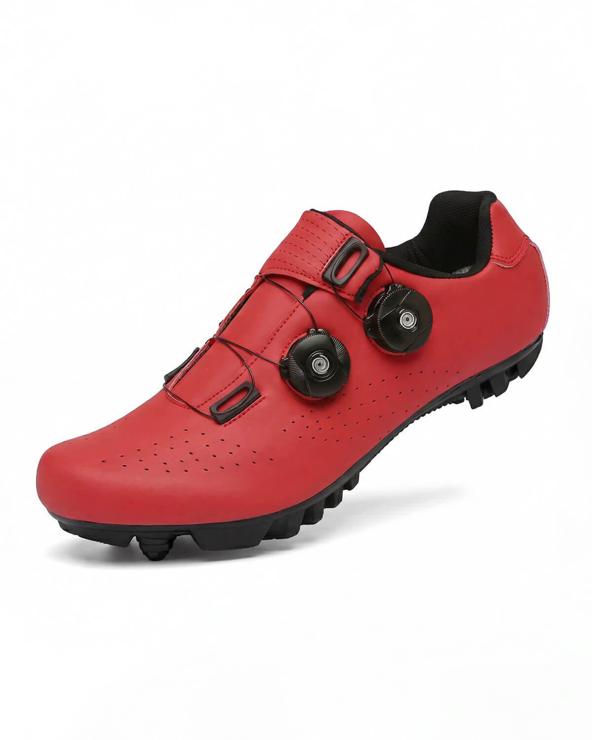 Cycling Shoes with Dual Dial Closure and Cleat Mount