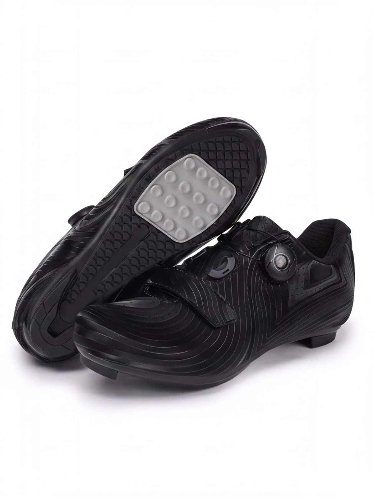 Road Cycling Shoes with Dial and Strap Closure