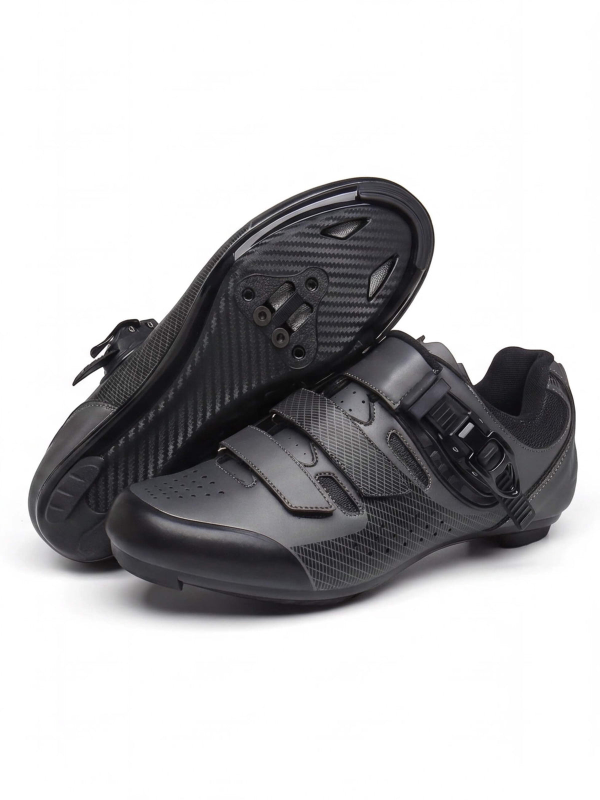 Trail Cycling Shoes with Multi-Strap Secure Fit