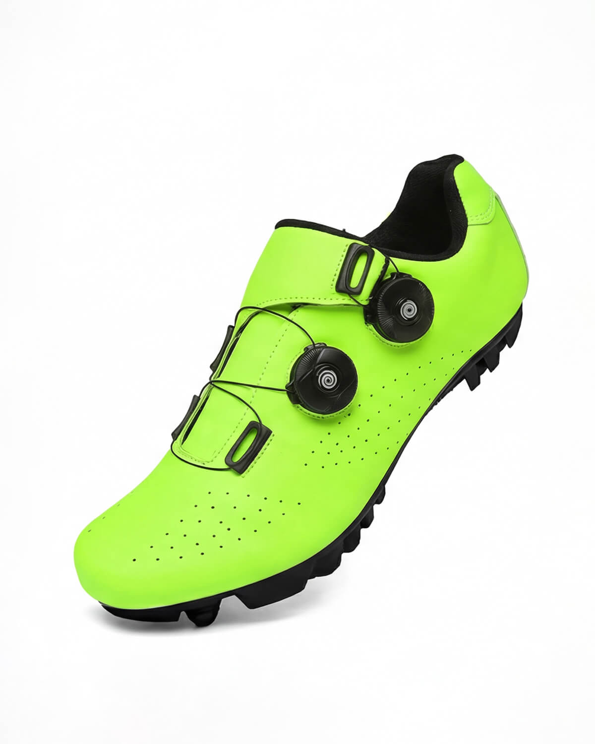 Cycling Shoes with Dual Dial Closure and Cleat Mount