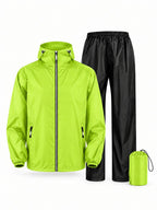 Ultralight Packable Rain Jacket & Pants Set