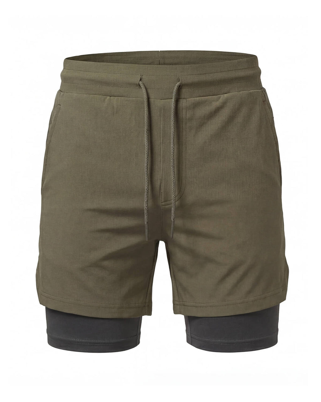 Men's 2-in-1 Training Shorts with Phone Pocket