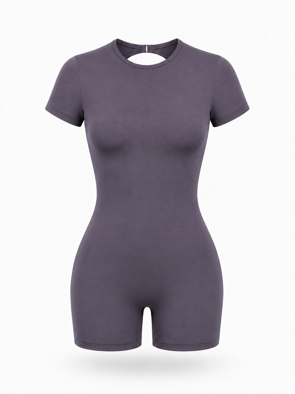 Women's Open-Back One-Piece Workout Romper