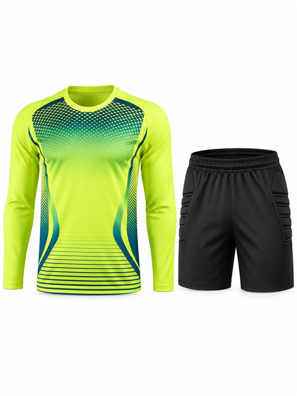 Padded Soccer Goalkeeper Jersey & Pants Set