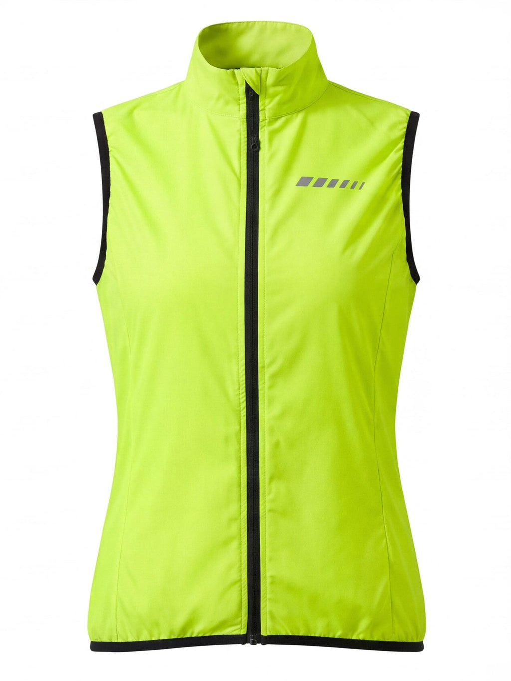 Women's Mesh-Back Cycling Wind Vest with Rear Pocket