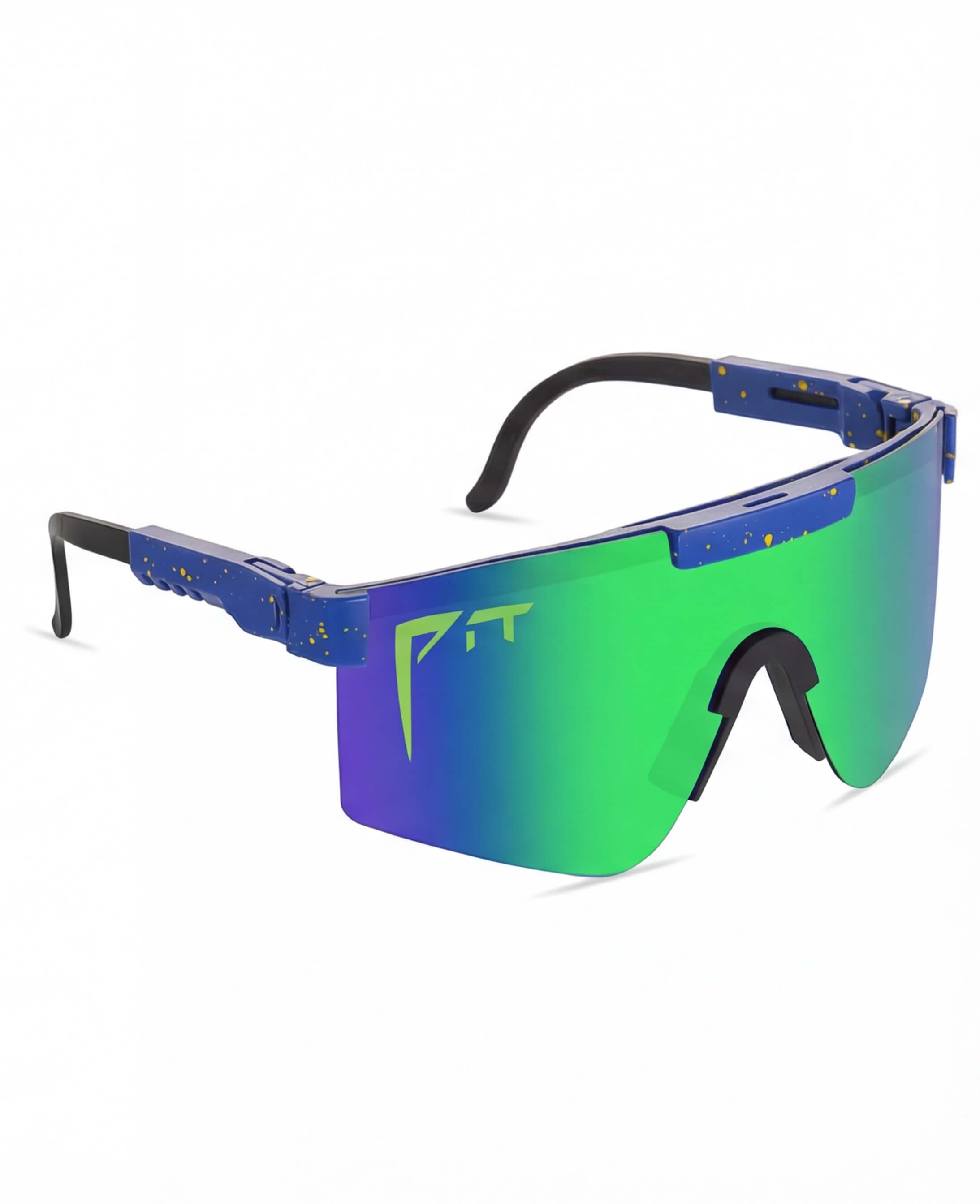 UV400 Wraparound Shield Sunglasses for Cycling and Hiking
