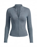 Women’s Full-Zip Training Jacket with Thumb Holes