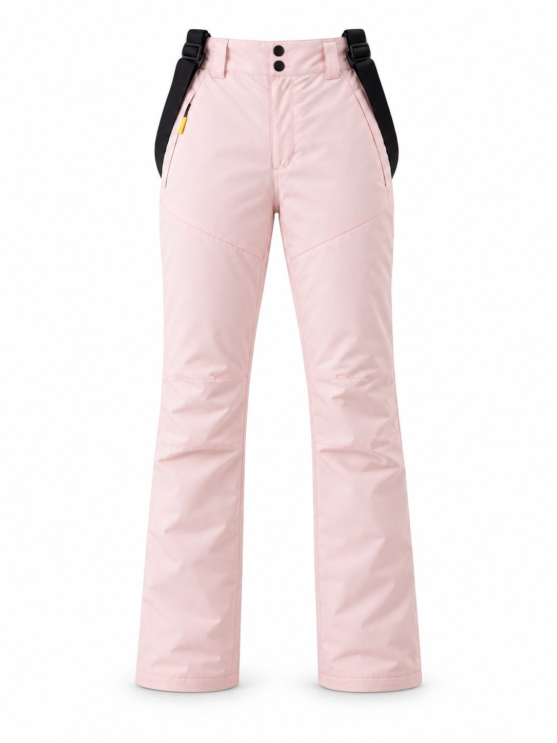 High-Waist Suspender Ski & Snow Pants