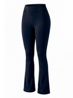High-Waisted Flared Workout Leggings