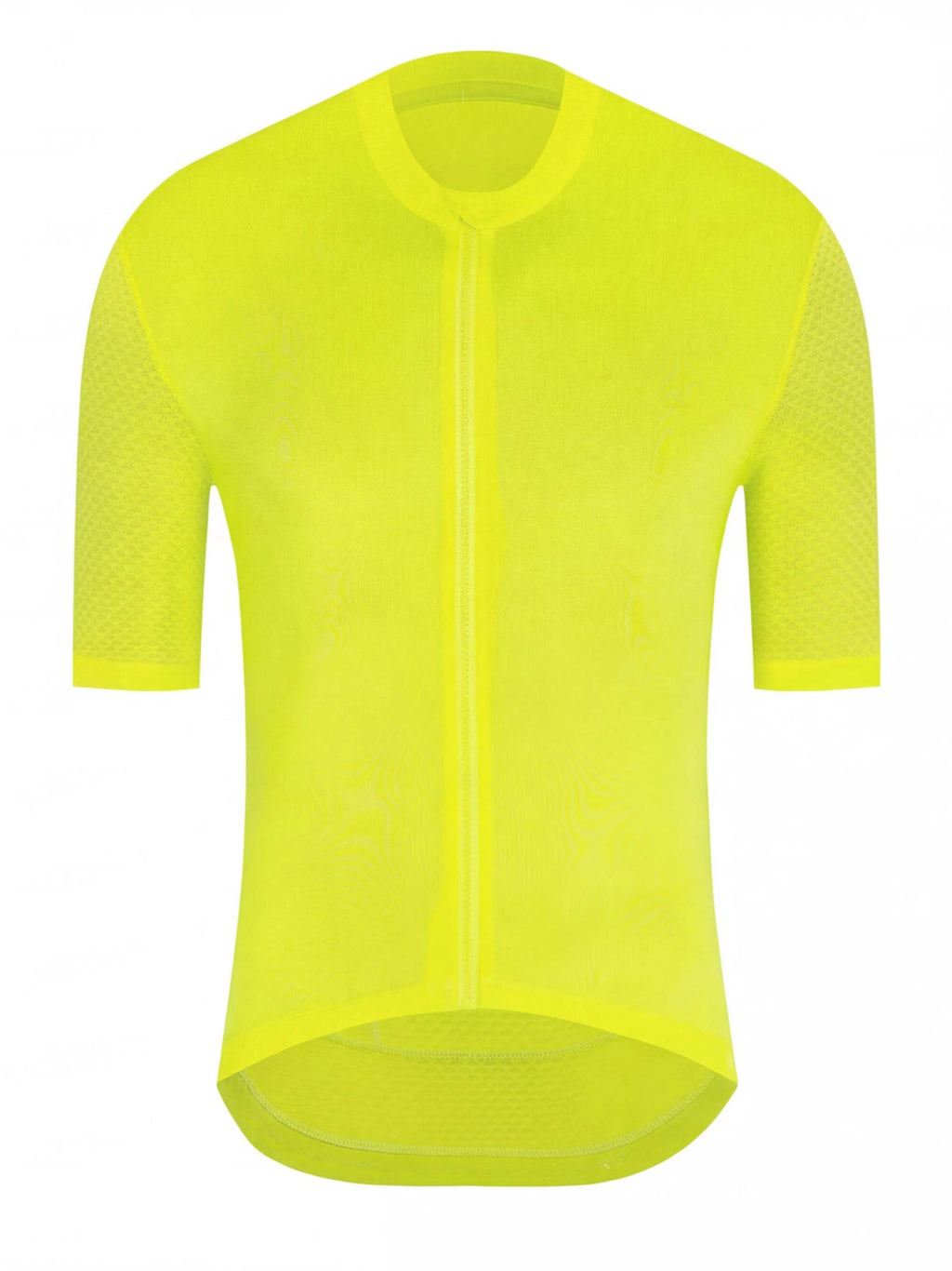 Short-Sleeve Cycling Jersey with Full-Length Front Zipper