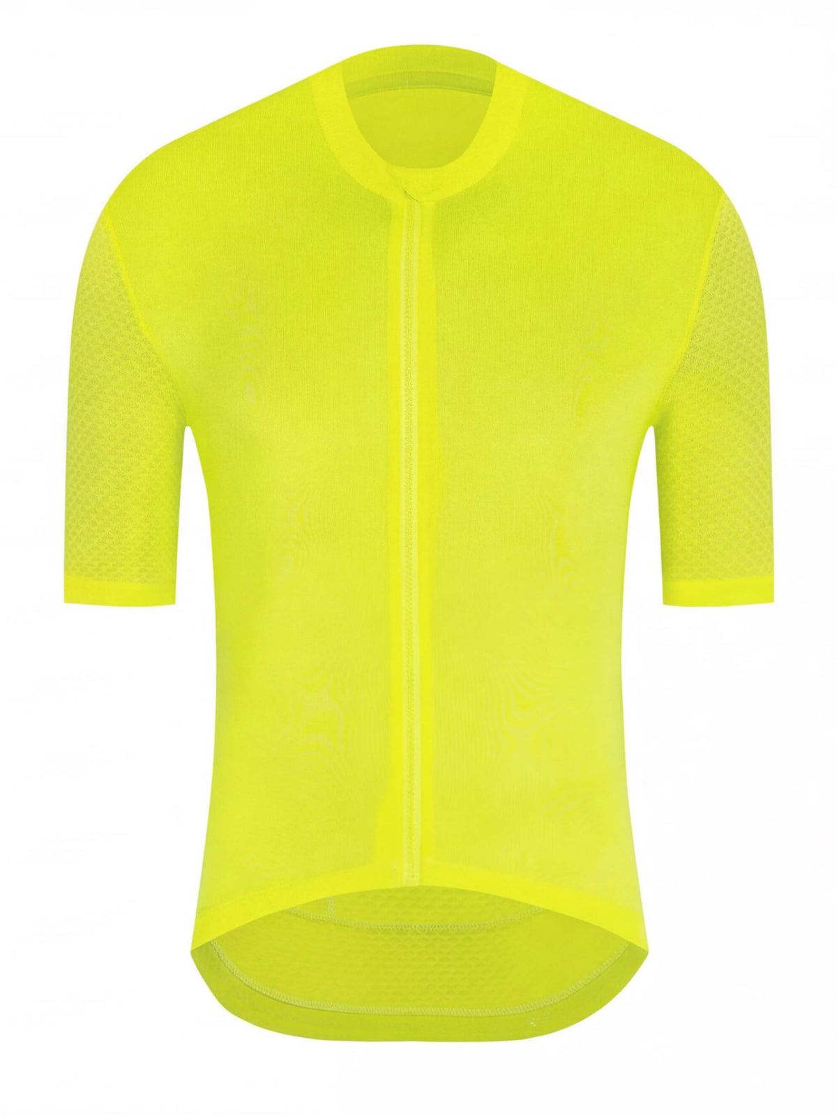Short-Sleeve Cycling Jersey with Full-Length Front Zipper