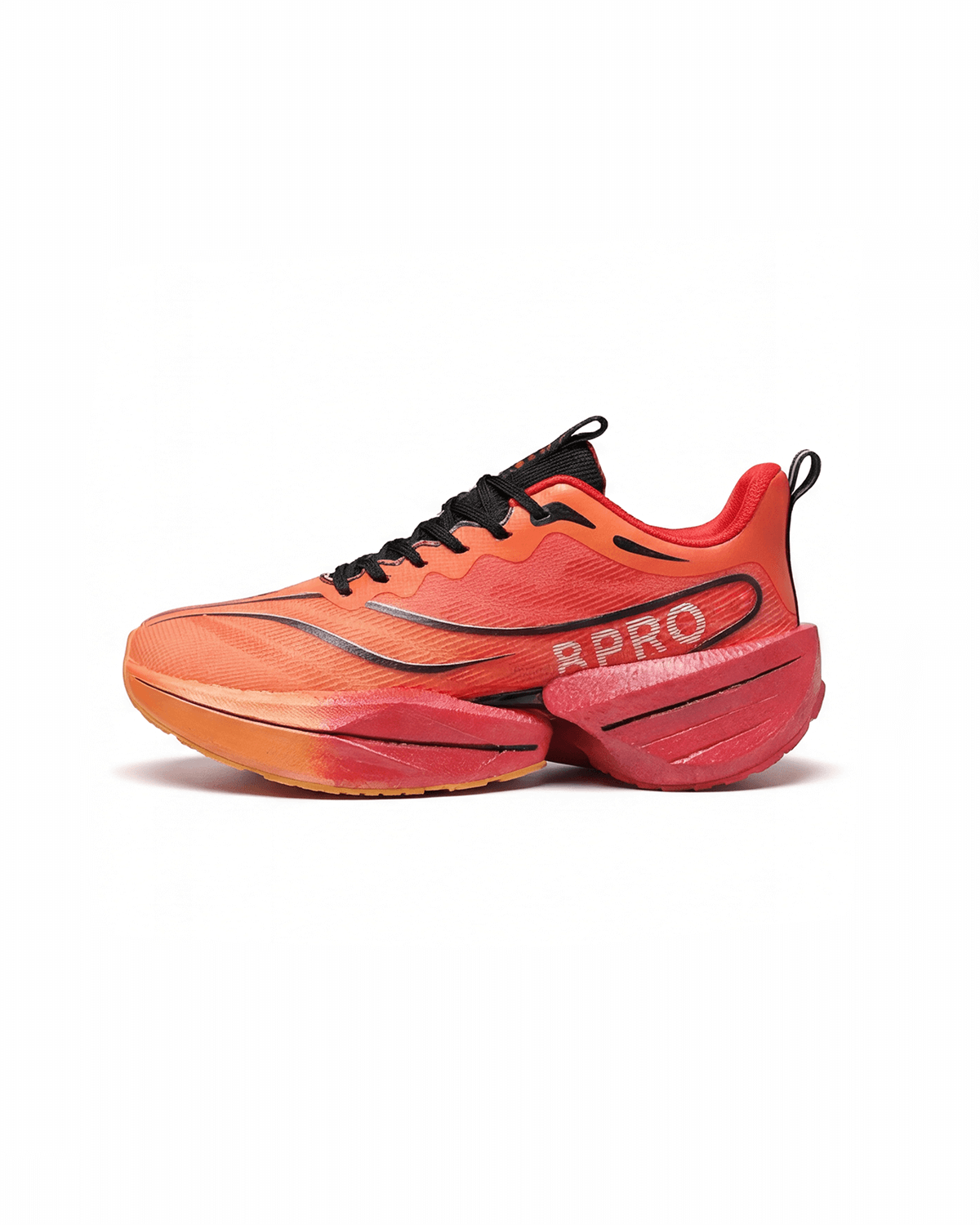 Lightweight Lace-Up Running Shoes with Cushioned Midsole