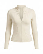 Women’s Full-Zip Training Jacket with Thumb Holes