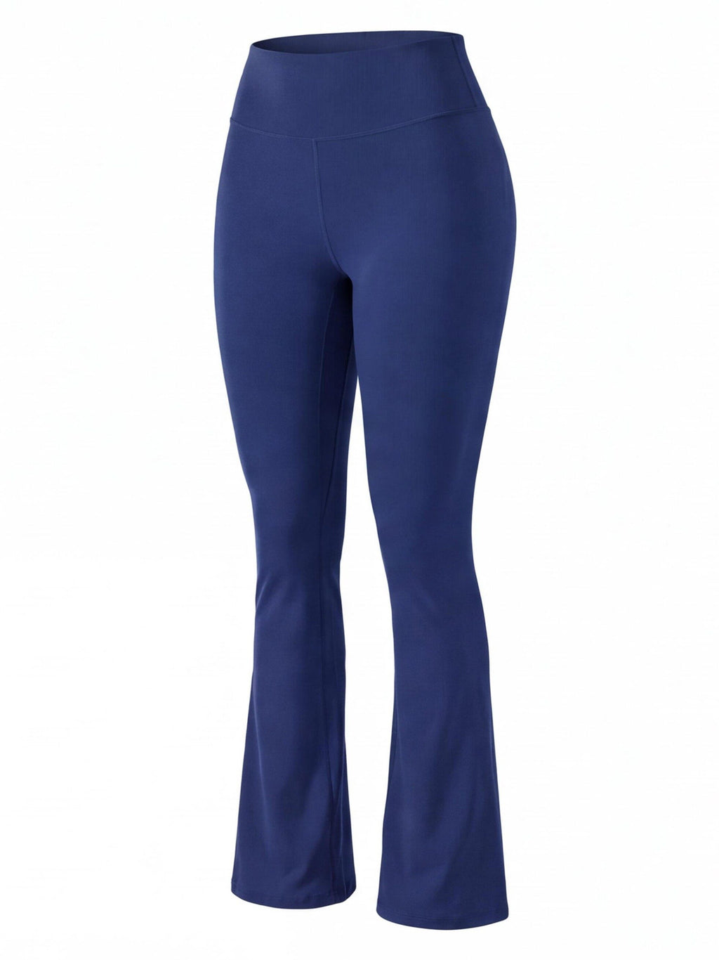 High-Waisted Flared Workout Leggings