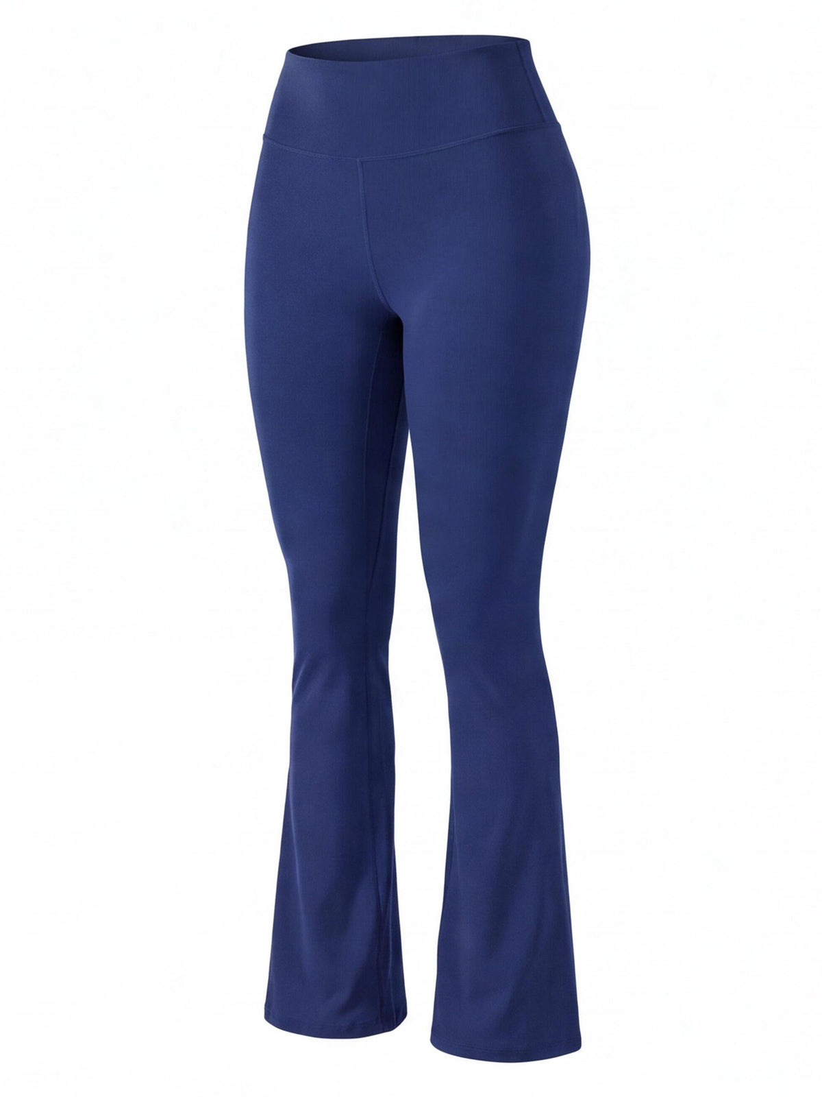 High-Waisted Flared Workout Leggings