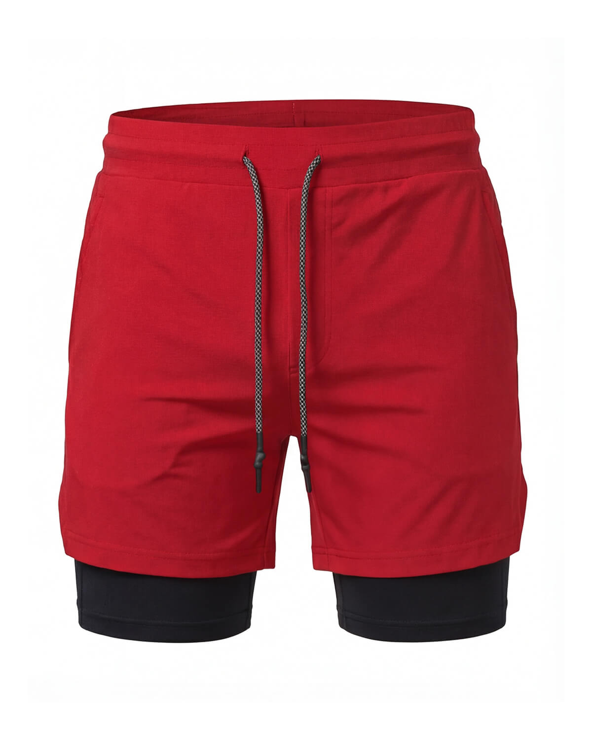 Men's 2-in-1 Training Shorts with Phone Pocket