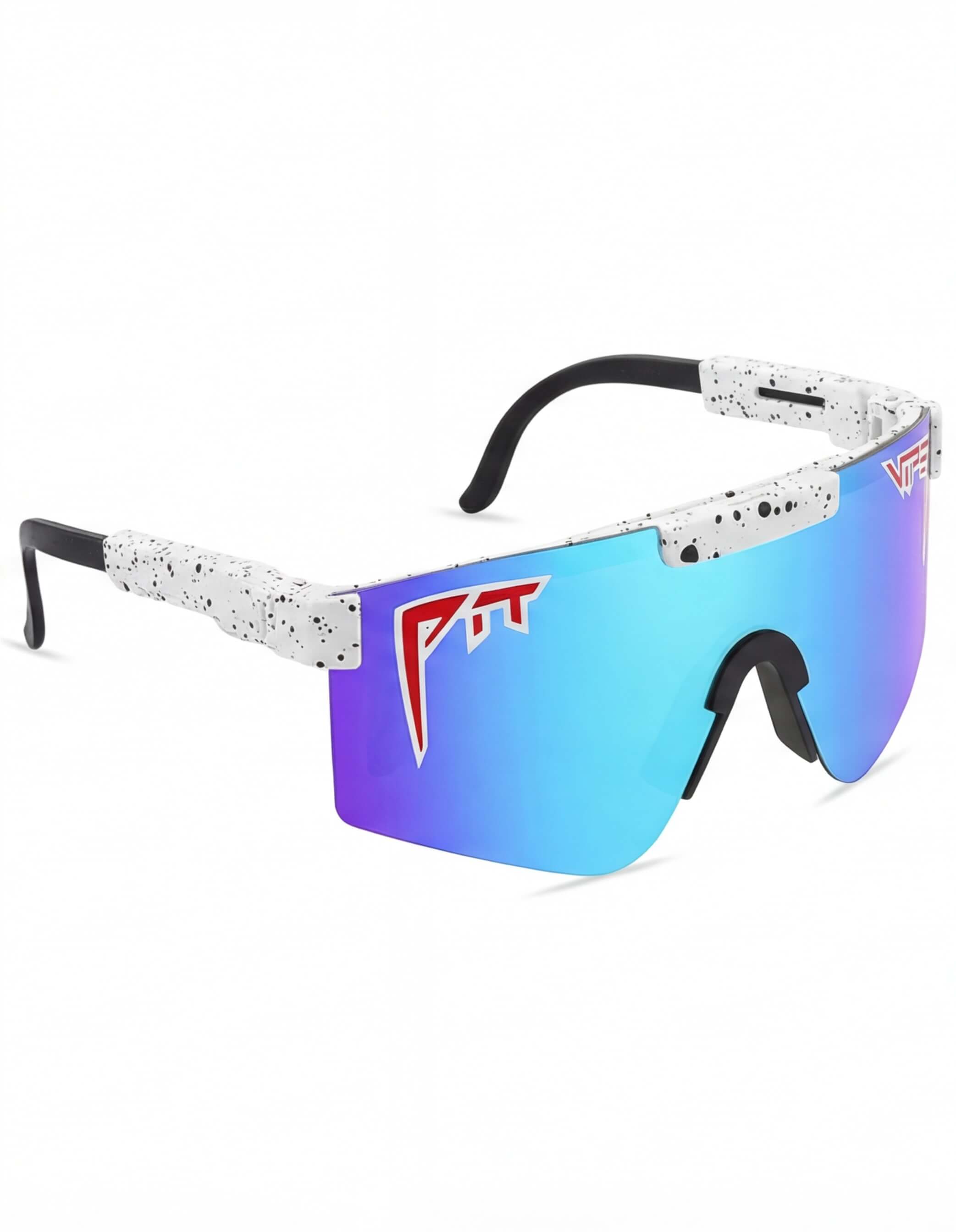 UV400 Wraparound Shield Sunglasses for Cycling and Hiking