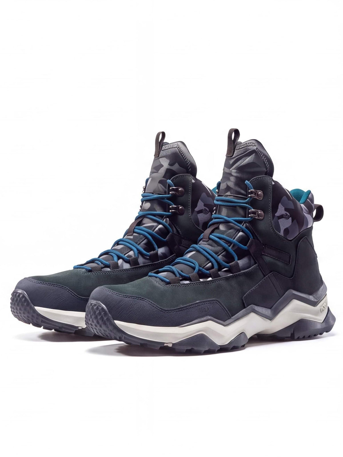 Trail Hiking Boots with Padded Tongue and Layered Support