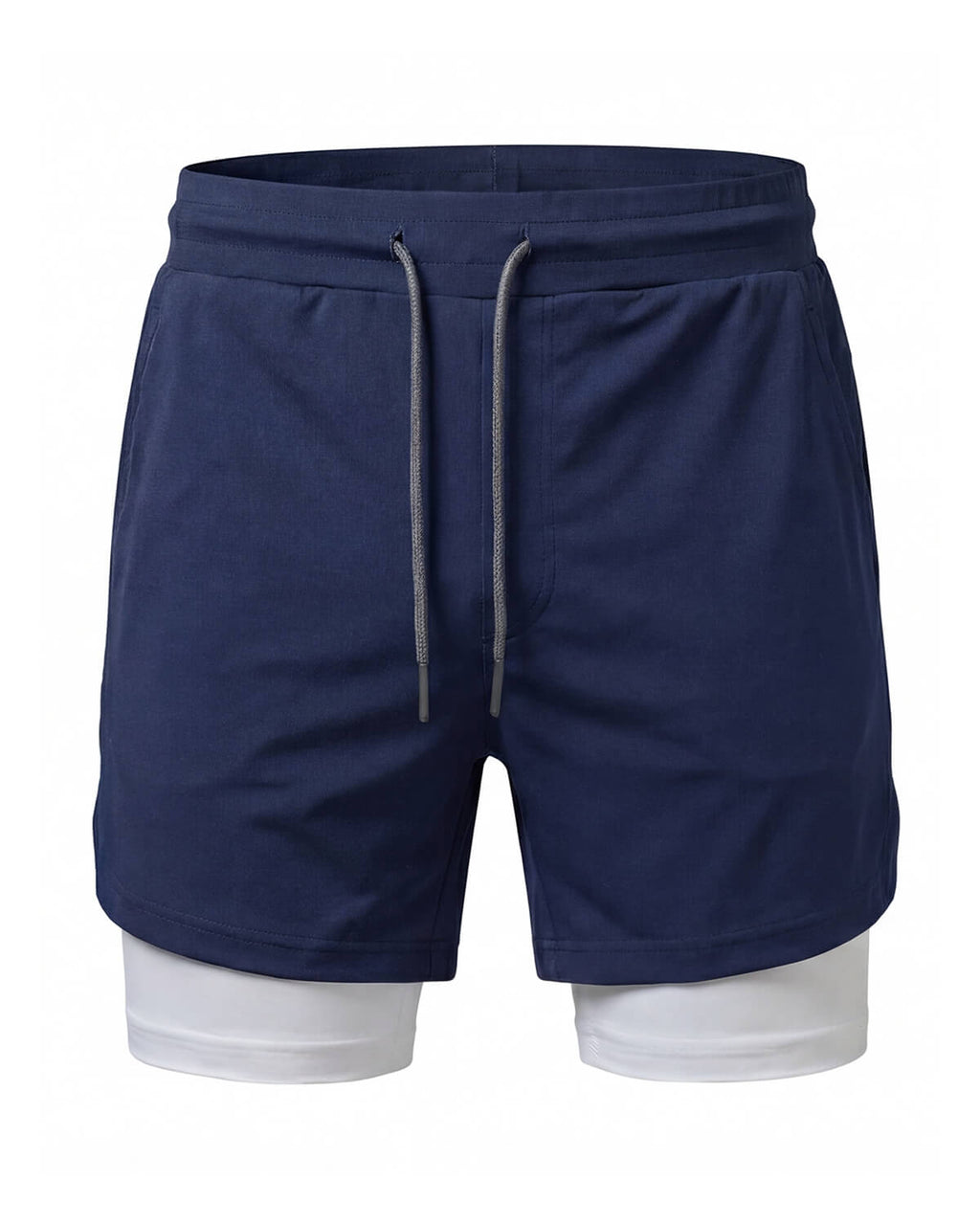 Men's 2-in-1 Training Shorts with Phone Pocket