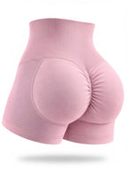 High-Waisted Scrunch Workout Shorts