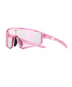 UV400 Shield Cycling Sunglasses with Wraparound Fit