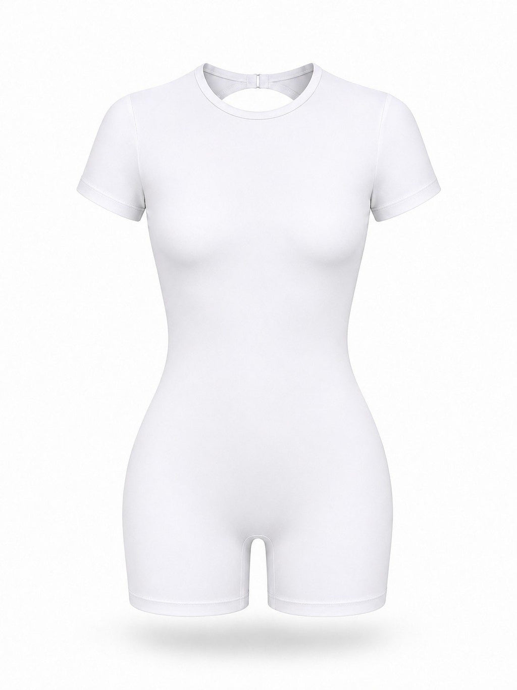 Women's Open-Back One-Piece Workout Romper