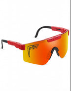 UV400 Wraparound Shield Sunglasses for Cycling and Hiking