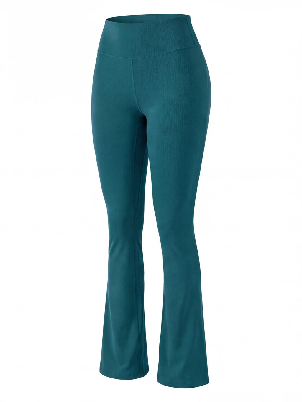 High-Waisted Flared Workout Leggings