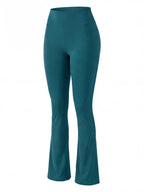 High-Waisted Flared Workout Leggings