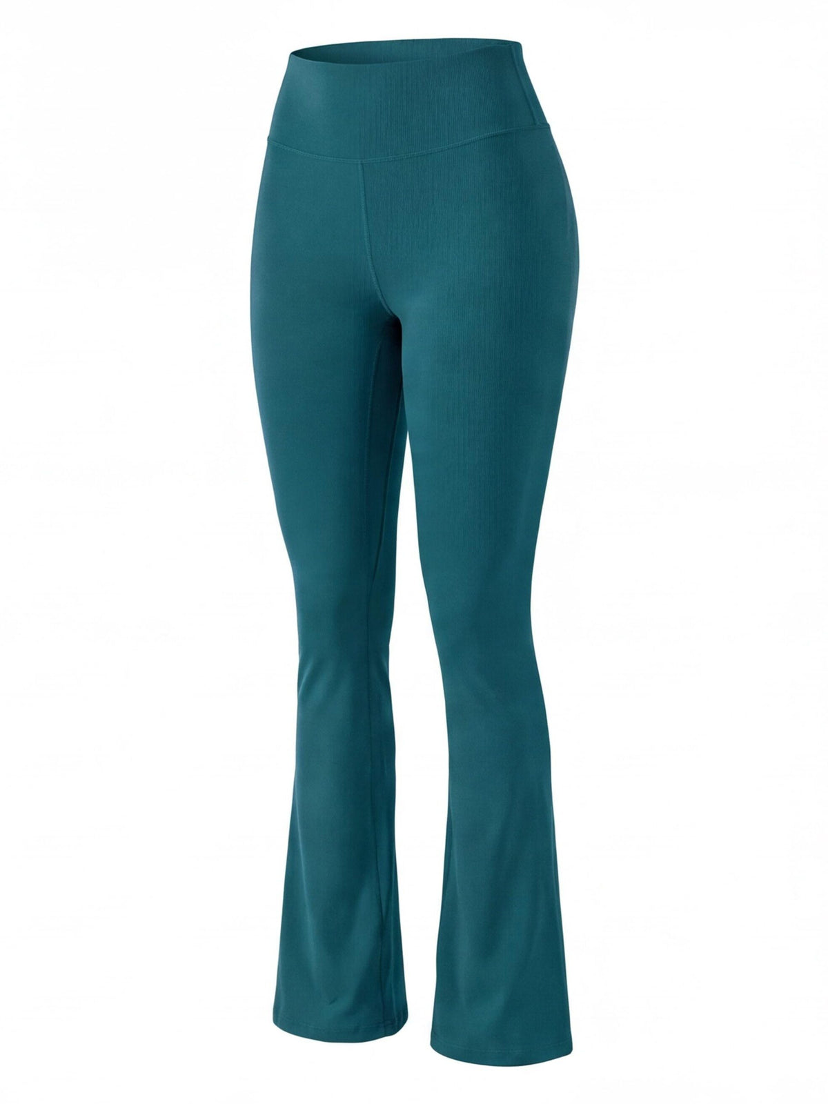High-Waisted Flared Workout Leggings