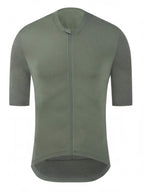 Short-Sleeve Cycling Jersey with Full-Length Front Zipper