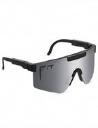 UV400 Wraparound Shield Sunglasses for Cycling and Hiking