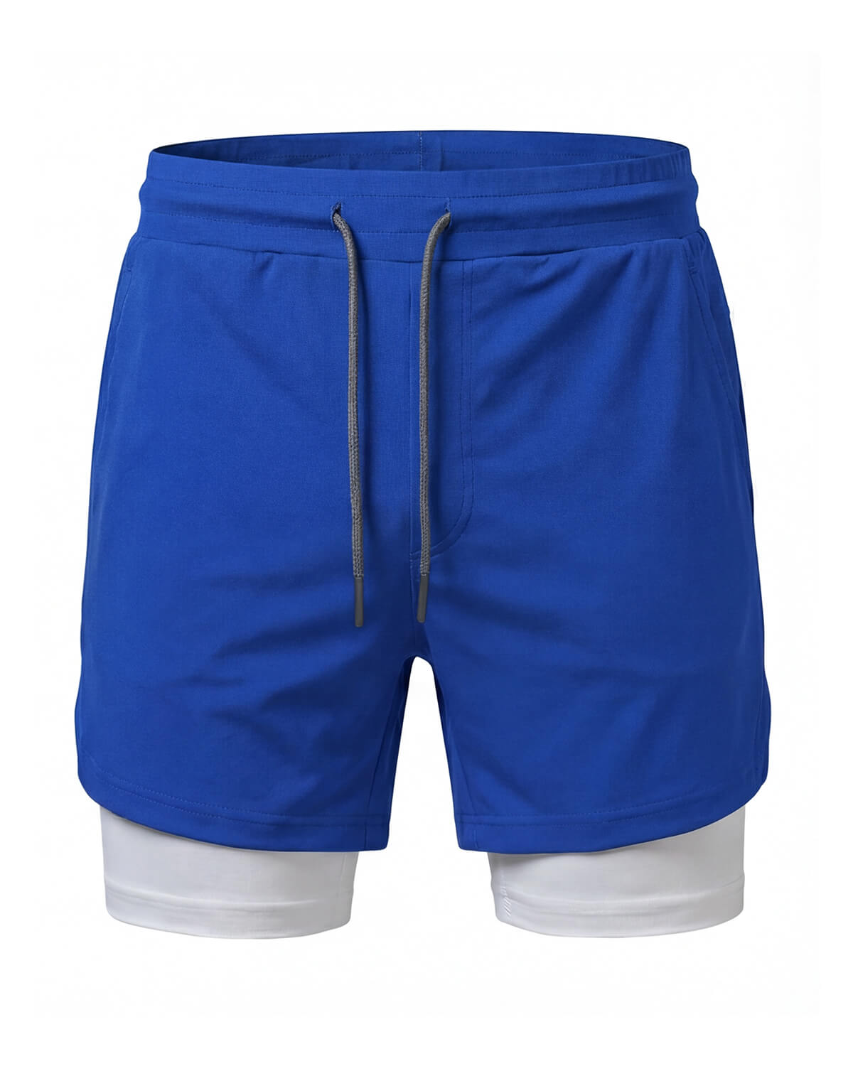 Men's 2-in-1 Training Shorts with Phone Pocket