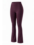 High-Waisted Flared Workout Leggings
