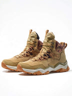 Trail Hiking Boots with Padded Tongue and Layered Support