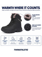High-Cut Winter Hiking Boots