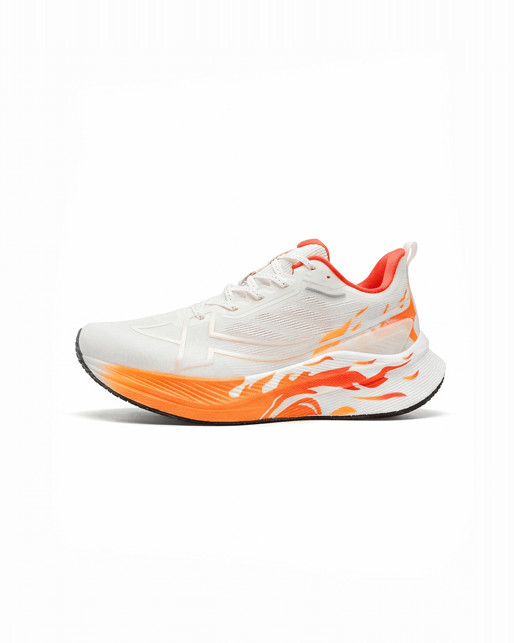 Cushioned Lace-Up Performance Running Shoes