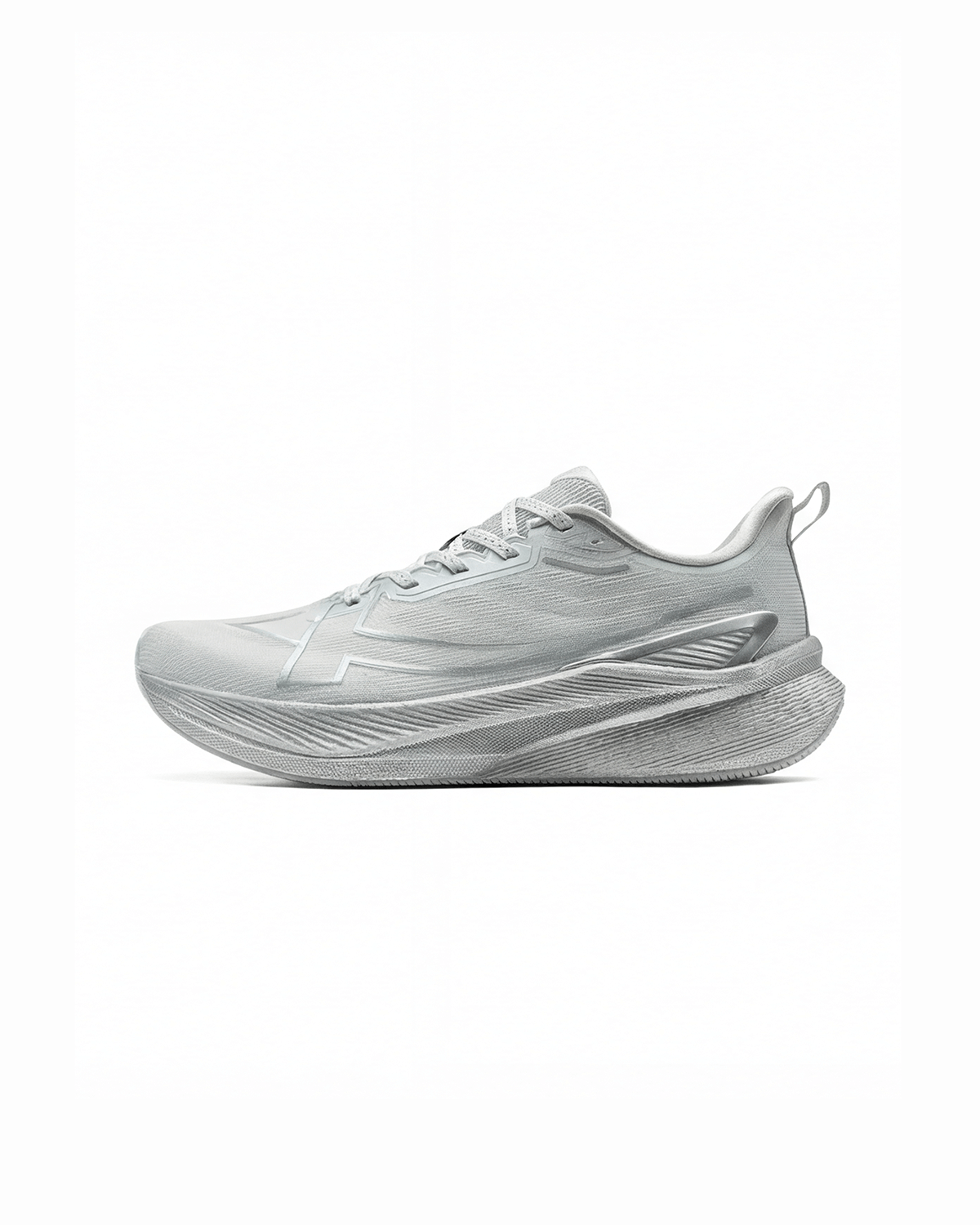 Cushioned Lace-Up Performance Running Shoes