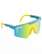 UV400 Wraparound Shield Sunglasses for Cycling and Hiking