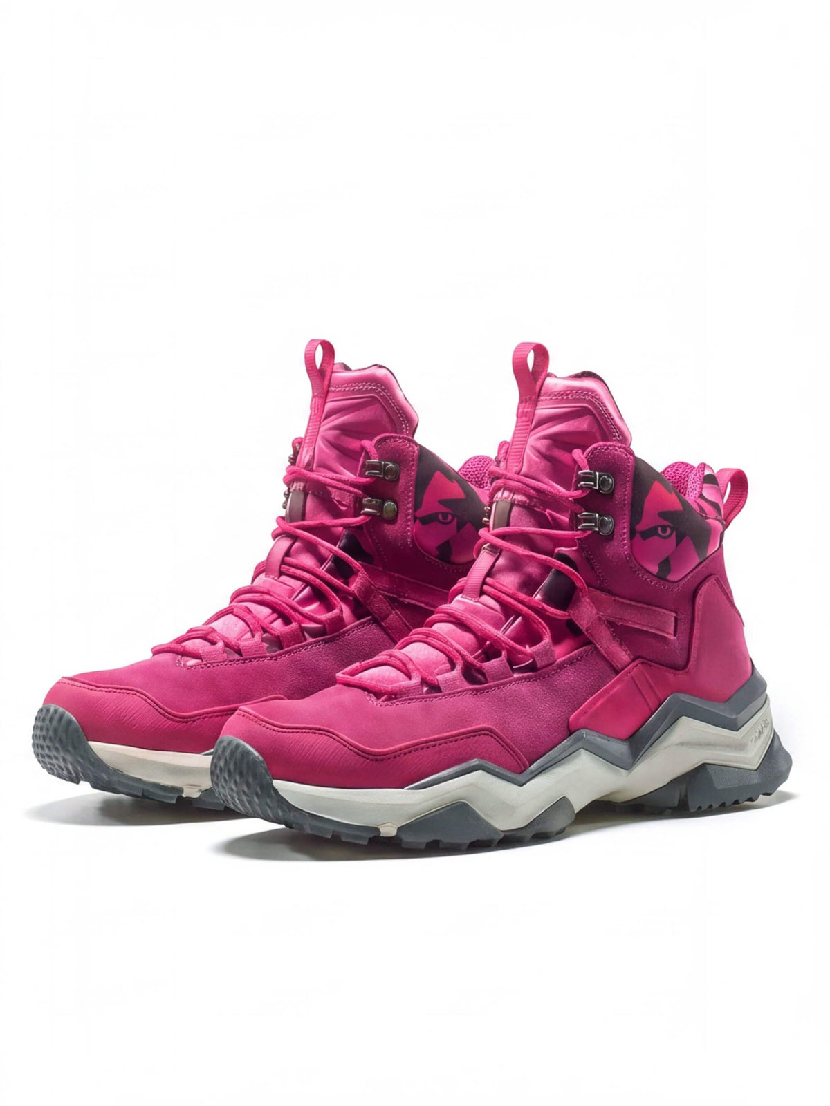 Trail Hiking Boots with Padded Tongue and Layered Support